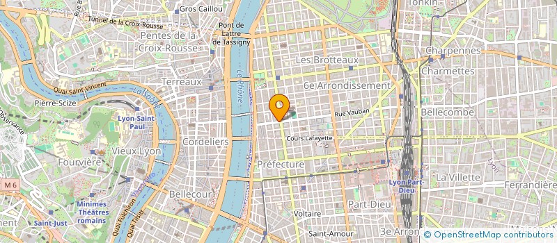 localisation de l'entreprise ADJ CONSEIL à LYON