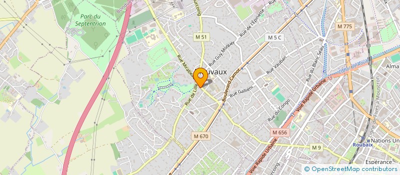 localisation de l'entreprise ADJ CONSULTANT à MOUVAUX