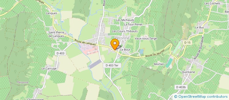 localisation de l'entreprise ADJ L'ATELIER  PERONNE