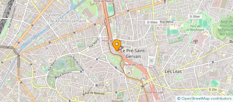 localisation de l'entreprise ADJ POKER  PARIS