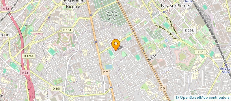 localisation de l'entreprise ADJ RENOVATION à VITRY-SUR-SEINE
