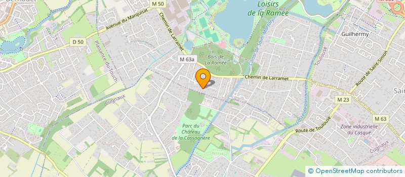 localisation de l'entreprise ADJACENT à TOURNEFEUILLE