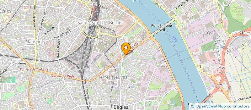 localisation de l'entreprise ADJADJ & COMPAGNIE à BEGLES