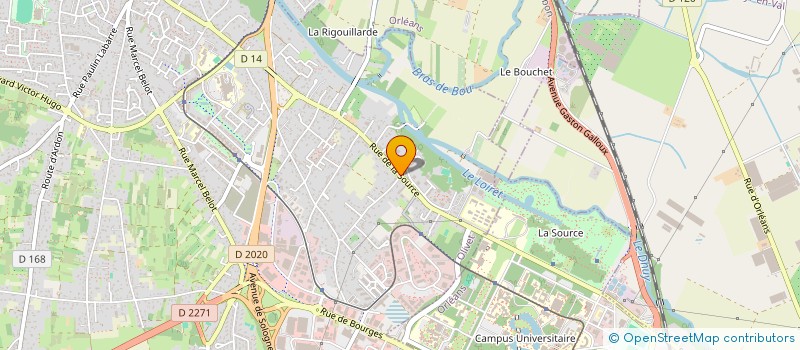 localisation de l'entreprise ADJES SECURITE PRIVEE à OLIVET