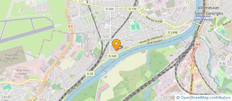 localisation de l'entreprise ADJEWA'A ENGINEERING  ABLON-SUR-SEINE