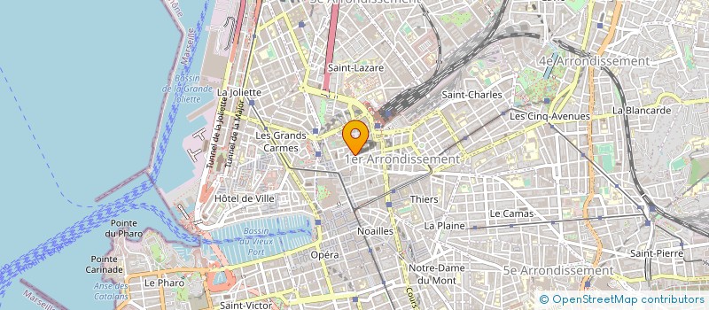 localisation de l'entreprise ADJICOS à MARSEILLE