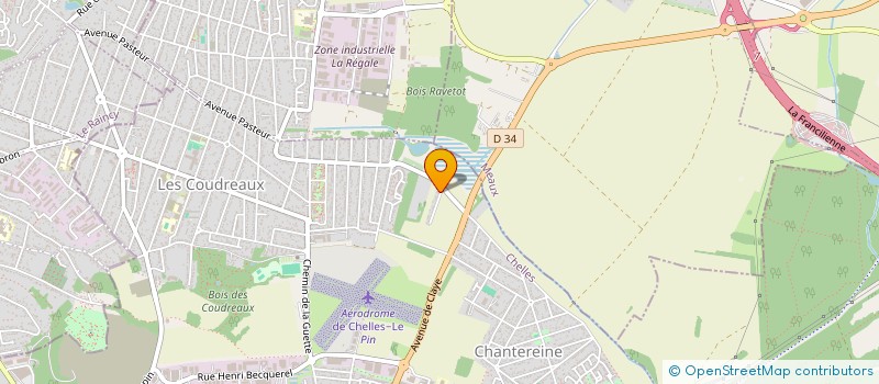 localisation de l'entreprise ADJIMMO  CHELLES