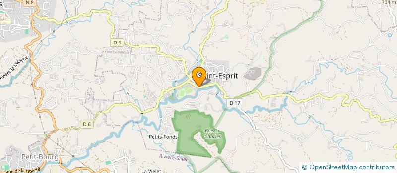localisation de l'entreprise ADJOINT'LAB à SAINT-ESPRIT