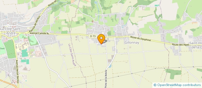 localisation de l'entreprise ADJS HOLDING  GILLONNAY