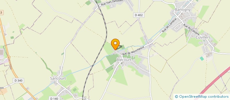 localisation de l'entreprise ADJS IMMO à BLECOURT