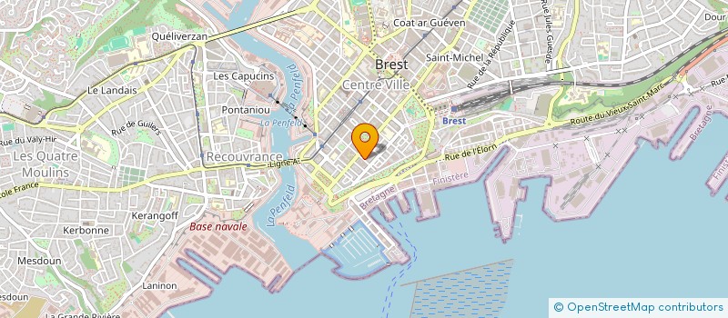 localisation de l'entreprise ADJUG'ART BREST à BREST