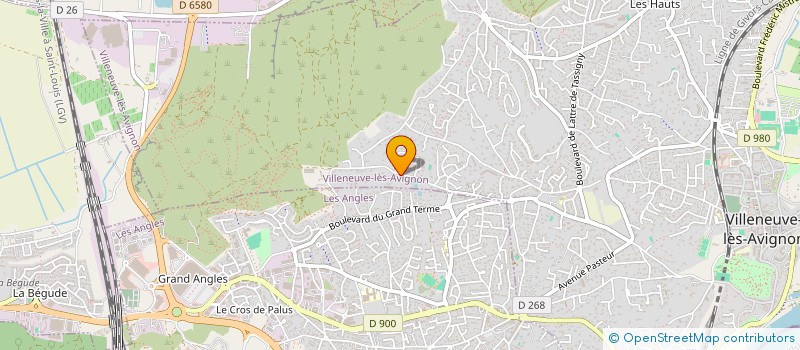 localisation de l'entreprise ADJULU  VILLENEUVE-LES-AVIGNON