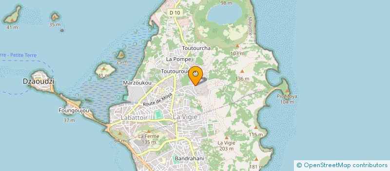 localisation de l'entreprise ADJUPAIE à DZAOUDZI