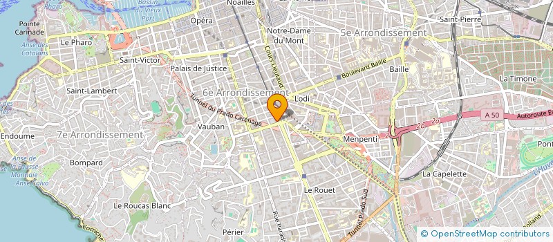 localisation de l'entreprise ADJUSTERS FRANCE à MARSEILLE