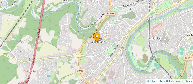 localisation de l'entreprise ADJYR SYSTEMS  POITIERS