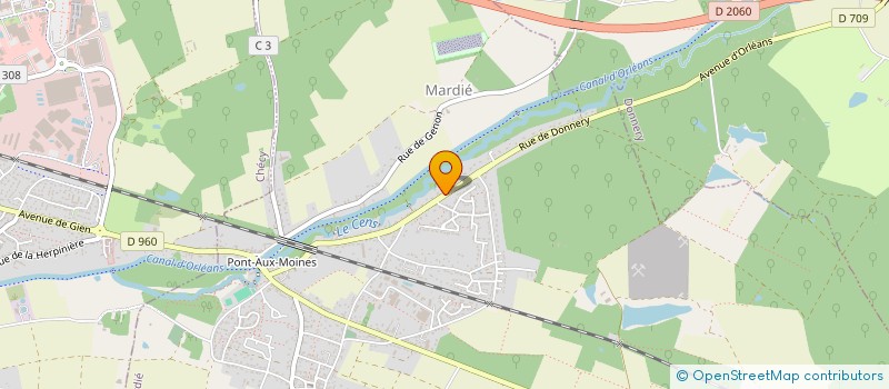 localisation de l'entreprise ADK 45 à MARDIE