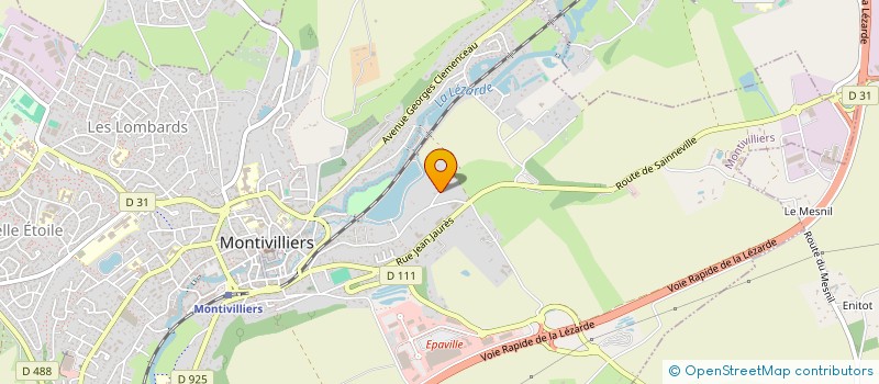 localisation de l'entreprise ADL  FONTENAY