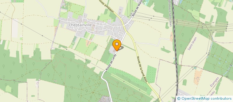 localisation de l'entreprise ADL  CHEPTAINVILLE