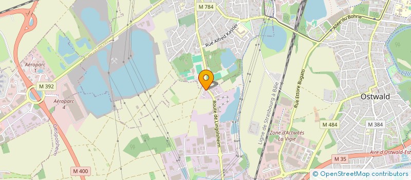 localisation de l'entreprise ADL  GEISPOLSHEIM