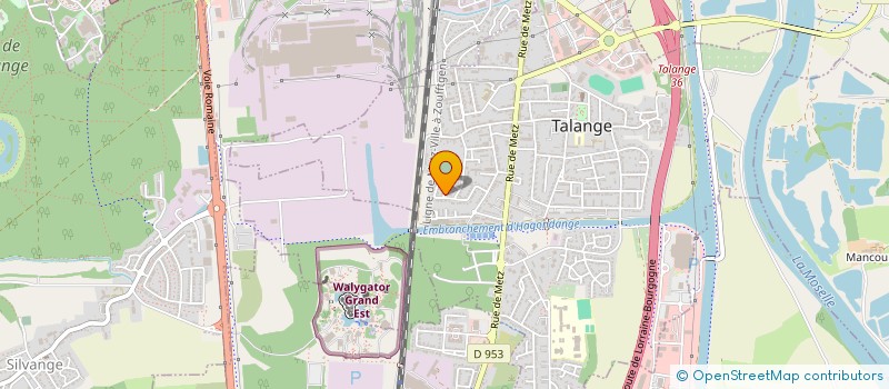 localisation de l'entreprise ADL à TALANGE