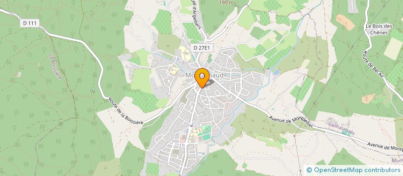 localisation de l'entreprise ADL  MONTARNAUD