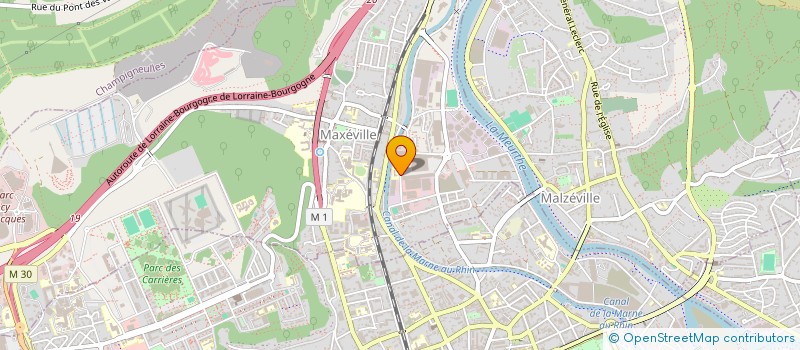 localisation de l'entreprise ADL ASSISTANCE  MAXEVILLE