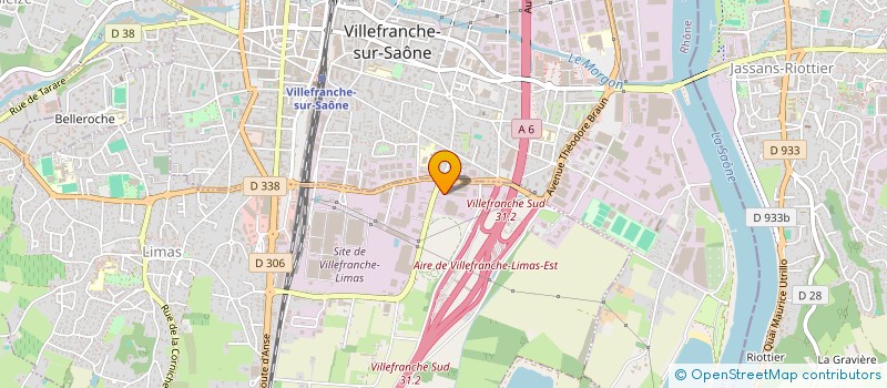 localisation de l'entreprise ADL AUTO CARROSSERIE à LIMAS