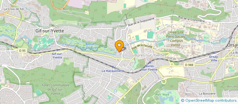 localisation de l'entreprise ADL BURES à BURES-SUR-YVETTE