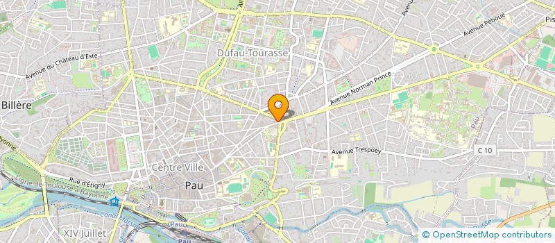 localisation de l'entreprise ADL CONSEILS à PAU