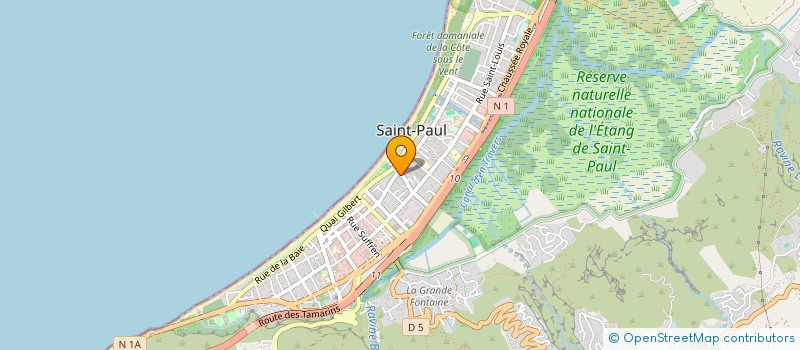 localisation de l'entreprise ADL DISTRIBUTION à SAINT-PAUL
