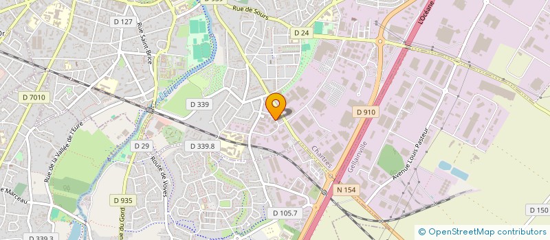 localisation de l'entreprise ADL INTERNATIONAL à CHARTRES