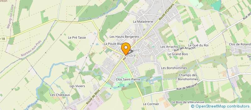 localisation de l'entreprise ADL MOTORCYCLES SARL à CLERY-SAINT-ANDRE