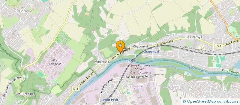 localisation de l'entreprise ADL RENOV à AUVERS-SUR-OISE
