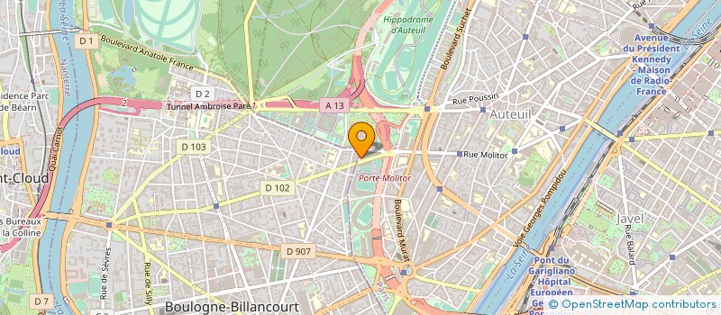 localisation de l'entreprise ADL SAS à PARIS