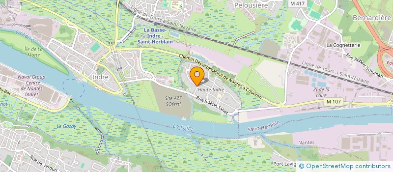 localisation de l'entreprise ADL SECURITE  NANTES