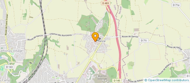 localisation de l'entreprise ADL SERVICES  RILLIEUX-LA-PAPE