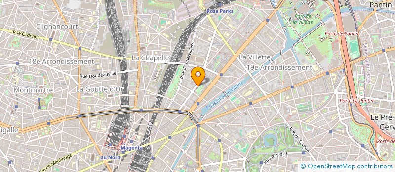 localisation de l'entreprise ADL TRANSPORT & LOGISTICS  PARIS