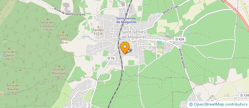 localisation de l'entreprise ADL11  SAINT-GENIES-DE-MALGOIRES