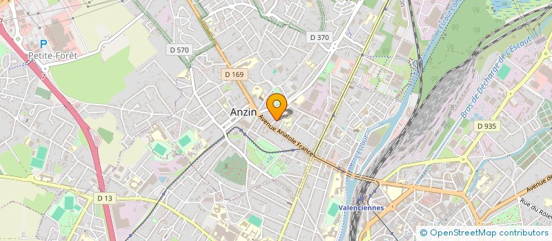 localisation de l'entreprise ADLAU RESOURCING à ANZIN