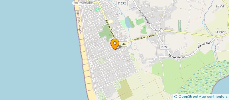 localisation de l'entreprise ADLD  AGON-COUTAINVILLE