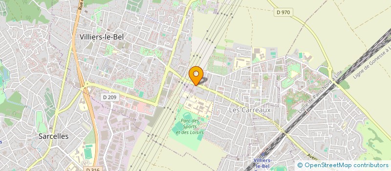 localisation de l'entreprise ADLEMAME à ARNOUVILLE