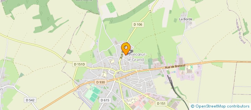 localisation de l'entreprise ADLER IMMOBILIER  CREVECUR-LE-GRAND