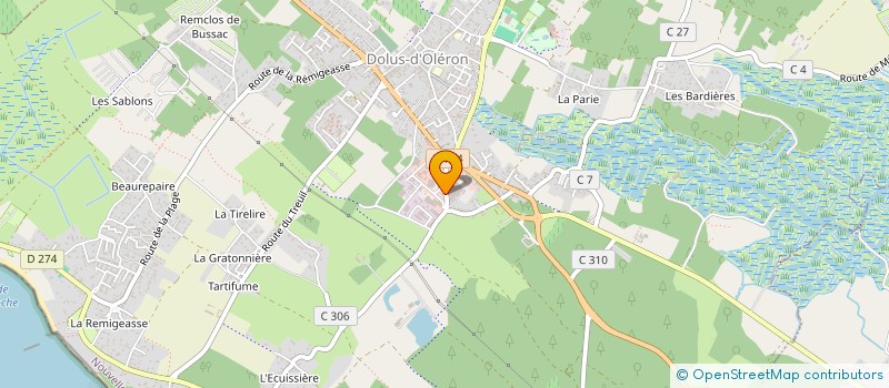 localisation de l'entreprise ADLF17 à DOLUS-D'OLERON