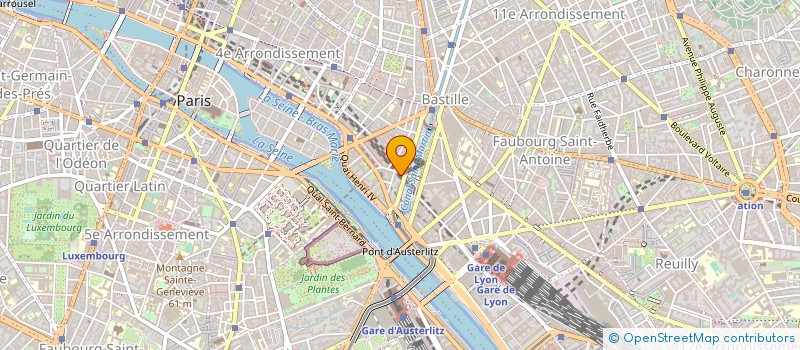 localisation de l'entreprise ADLG PRODUCTIONS à PARIS