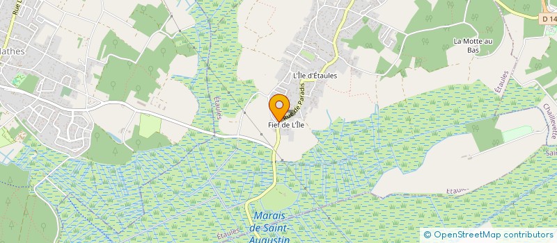 localisation de l'entreprise ADLG18 à ETAULES