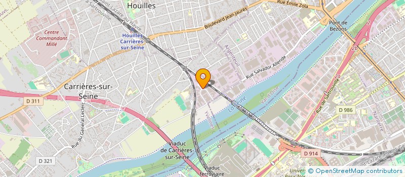 localisation de l'entreprise ADLIB SOLUTIONS à CARRIERES-SUR-SEINE