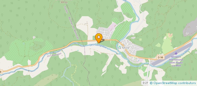 localisation de l'entreprise ADLIBITUM  GRIMAUD