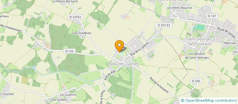 localisation de l'entreprise ADLIBITUM BAND  NIEUL-LES-SAINTES