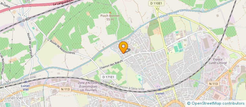 localisation de l'entreprise ADLIFT CONSEIL à LUNEL