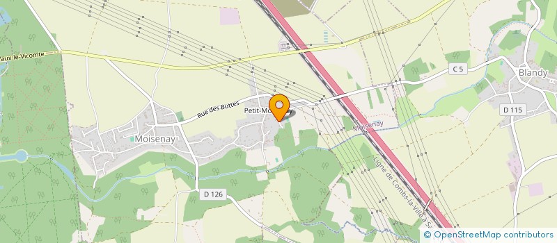 localisation de l'entreprise ADLITHI  MOISENAY